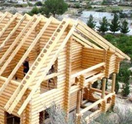 Монтаж крыши деревянного дома Омск