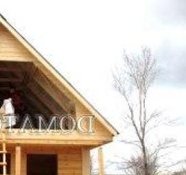Монтаж мансарды двухскатной крыши Омск