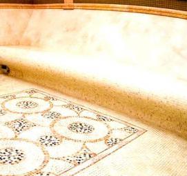Мозаика на пол в ванную Омск