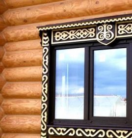 Наличники на окна из профнастила Новосибирск