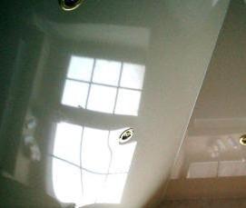 Натяжной потолок с круглыми углами Самара