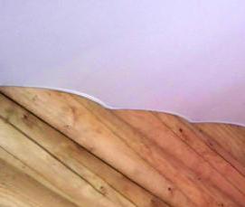 Натяжные потолки с деревянным перекрытием Красноярск