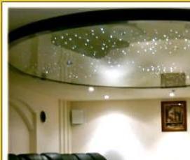 Натяжные потолки с эффектом звездного неба Тольятти