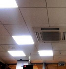 Офисный светодиодный потолочный светильник армстронг 40w Москва