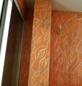 Отделка балкона штукатуркой Новосибирск