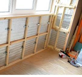 Отделка металлического балкона Москва