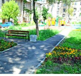 Озеленение жилого комплекса Новосибирск