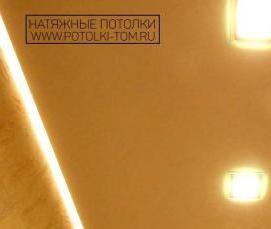 Парящий тканевый натяжной потолок Тюмень