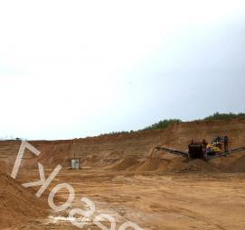 Песок для строительных работ средний Пермь