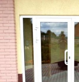 Пластиковая дверь входная без стекла Екатеринбург