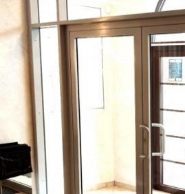 Пластиковая входная дверь под дерево Рязань