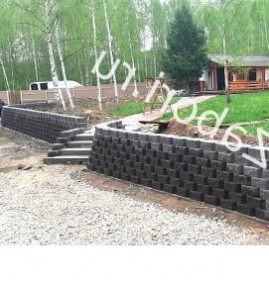 Подпорная стенка из бетона Иркутск