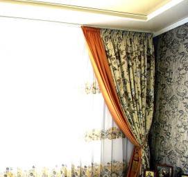 Пошив штор для зала Новосибирск