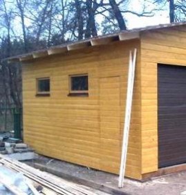 Построить каркасный гараж под ключ Новосибирск