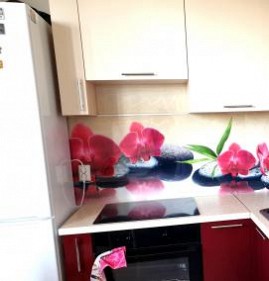 Прозрачный фартук для кухни из пластика Череповец