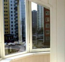 раздвижные алюминиевые окна на лоджию Екатеринбург