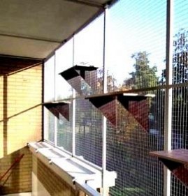 решетки на окна для котов Кемерово
