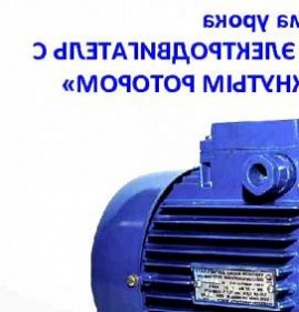 синхронный электродвигатель с короткозамкнутым ротором Новосибирск