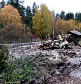 Снос деревянного дома и вывоз мусора Санкт-Петербург