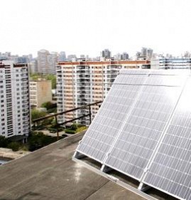 солнечные батареи на крышу дома Москва