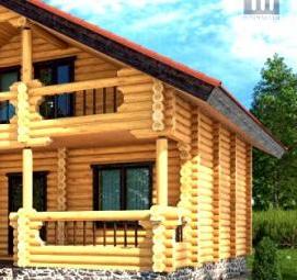 строительство домов из оцилиндрованного бревна Санкт-Петербург