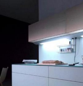 Светодиодные светильники для кухни под шкафы накладные Казань