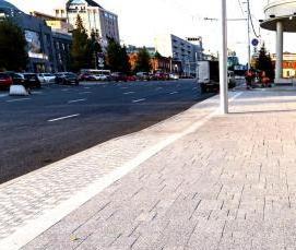 Тротуарная плитка черного цвета Санкт-Петербург