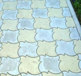 Тротуарная плитка Кленовый лист Самара