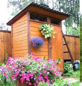 туалетная кабина для дачи из дерева Череповец