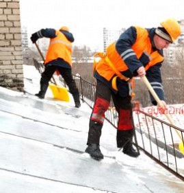 уборка снега Москва