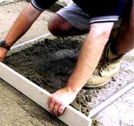 Укладка тротуарной плитки без песка Омск