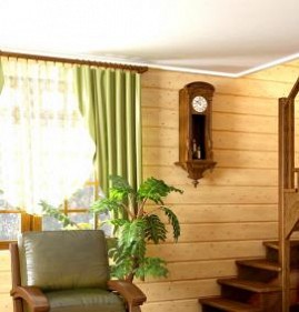 Входная деревянная лестница Екатеринбург