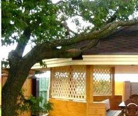 Восьмиугольная беседка из бруса Череповец