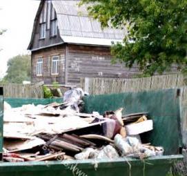 Вывоз строительного мусора мусорным контейнером Нижний Новгород