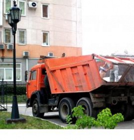Вывоз строительного мусора с грузчиками Томск