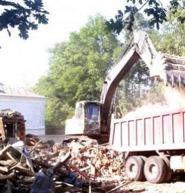 Вывоз строительного мусора самосвалами Астрахань