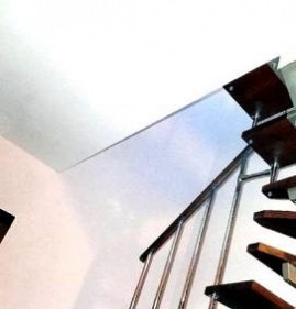 Забежная металлическая лестница Самара