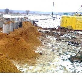 Забивные сваи в пробитых скважинах Камышин