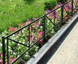 Забор для клумбы под ключ Воронеж