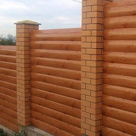 Забор из сайдинга с установкой Королёв