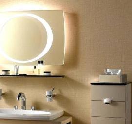 Зеркало в ванную комнату прямоугольное с подсветкой Москва