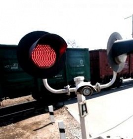 Железнодорожный светофор Самара