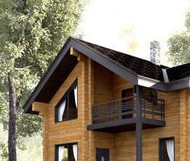 3д брус - модель 2