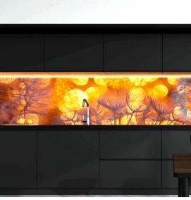 3д фартук для кухни - модель 1