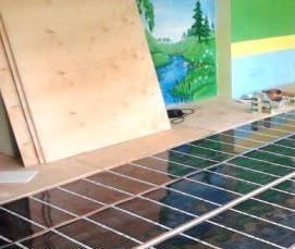 Аквапанель на пол под плитку - тип 2