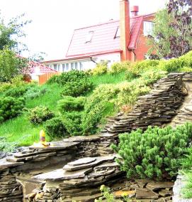 Альпийский ландшафтный дизайн - модель 3