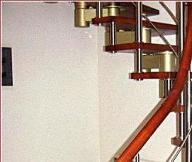 Алюминиевая лестница 11 ступеней - вариант 1