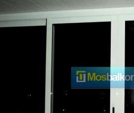 Алюминиевое остекление - вариант 2