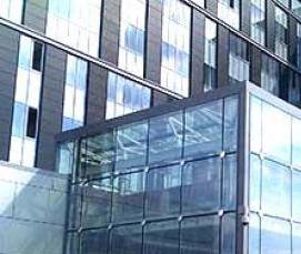 Алюминиевое витражное остекление - модель 3