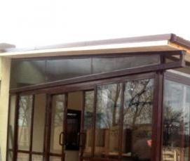 Алюминиевые беседки для дачи - тип 4